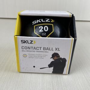 SKLZ Contact Ball 20 Ounce Weighted Training Ball Black Baseball Softball New